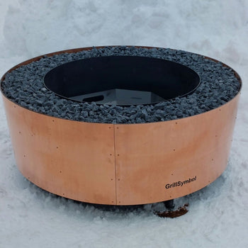 Grillsymbol Luna Copper Fire Pit